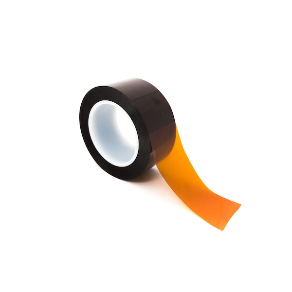 High-Temperature Kapton Tape, 5 Mil Thick, 1 3/4 In. Wide x 36 Yards Long, Amber - UL Recognized